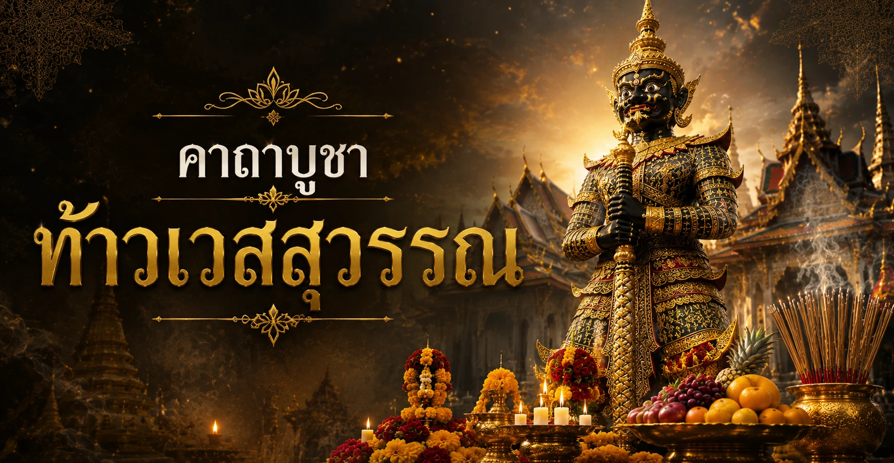 การบูชา ท้าวเวสสุวรรณ
