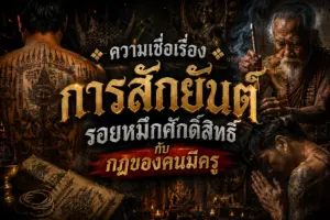 ความเชื่อเรื่องการสักยันต์ รอยหมึกศักดิ์สิทธิ์กับกฎของคนมีครู