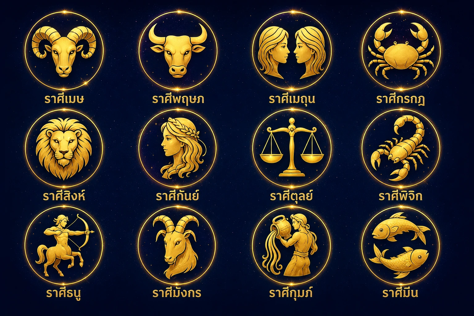 ทำนายดวง 12 ราศี