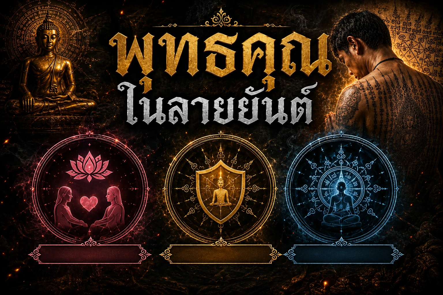 พุทธคุณในลายยันต์